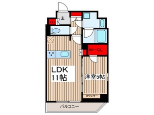 QUALITAS本所吾妻橋の物件間取画像